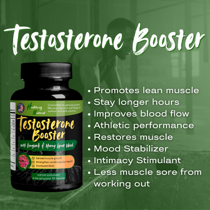 Testosterone Booster with Longjack & Horny Goat Weed