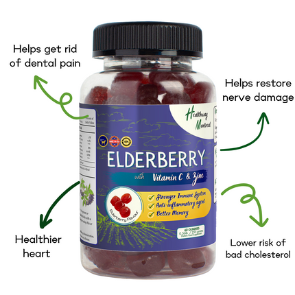 Elderberry with Vitamin C & Zinc - Healthway Montreal