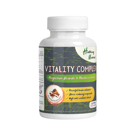 Vitality Complex w/ Magnesium Stearate & Mushroom blends  - Healthway Montreal